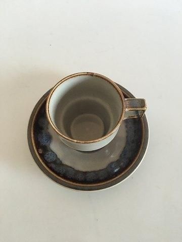 Antique Bing & Grondahl Stoneware Mexico Coffee Cup and Saucer No 305