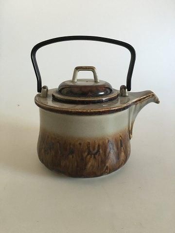 Antique Bing & Grondahl Stoneware Tea Pot No 656