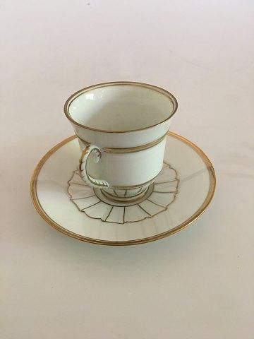 Antique Bing & Grondahl Offenbach Mocca Cup and Saucer No 108