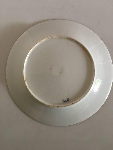 Antique Bing & Grondahl Plate from the Oldenborgske Stel from 1861, designed by Christian Hansen