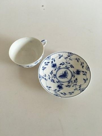 Antique Bing and Grondahl Butterfly Coffee Cup and Saucer No. 108B
