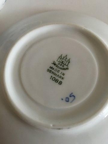Antique Bing and Grondahl Butterfly Coffee Cup and Saucer No. 108B