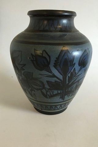 Antique Bing & Grondahl Unique Floor Vase by Cathinka Olsen No 1925
