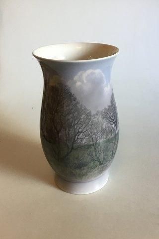 Antique Bing & Grondahl Unique vase by Sophs Jensen-Kromand Sjællandsporten Kastellet