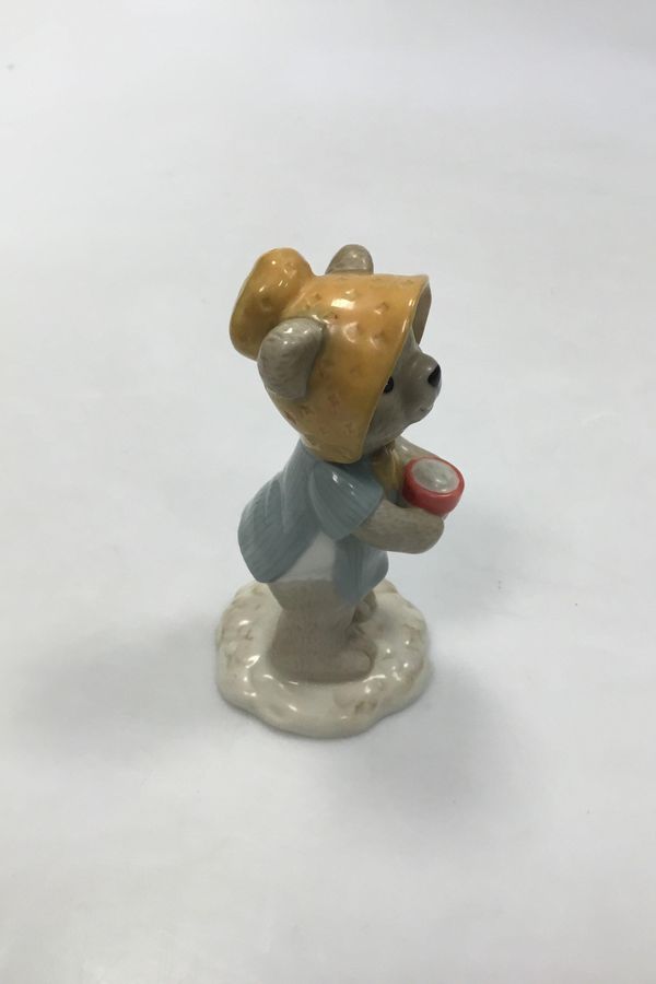 Antique Bing and Grondahl Victor and Victoria's Family Victoria 1999 Annual Teddybear Figurine