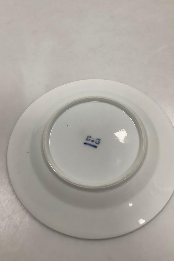 Antique Bing and Grondahl Art Nouveau Blue and White Cake Plate