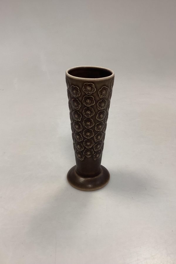 Antique Bing and Grondahl Brown Azur Candlestick / Vase