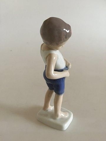 Antique Bing and Grondahl Figurine of Boy Tiny Tot No. 1759