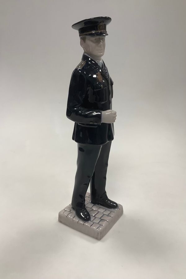 Antique Bing and Grondahl Figurine of Policeman No 2436