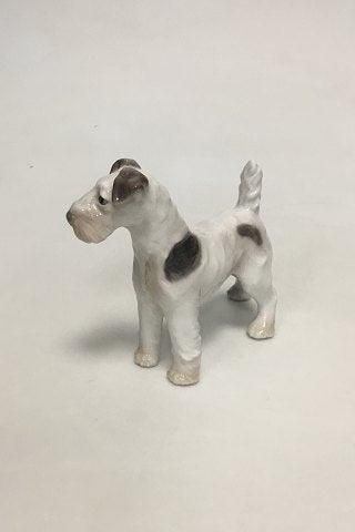 Antique Bing & Grondahl Figure of the Wirehaired Foxterrier No 1998