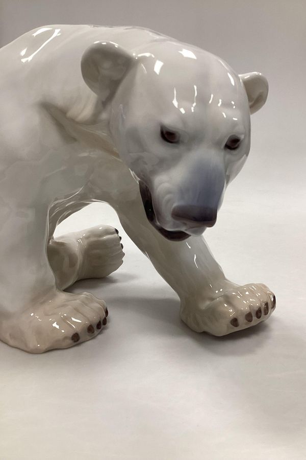 Antique Bing and Grondahl Figurine Polar Bear No 1857