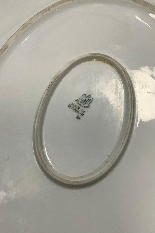 Antique Bing and Grondahl White Serving Dish No. 16