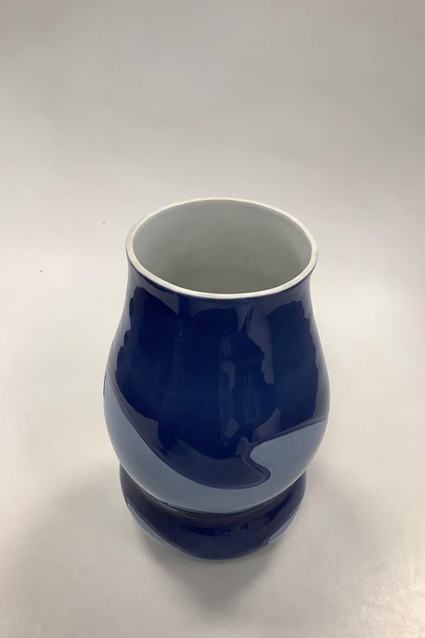Antique Bing and Grondahl Modern Vase in Art Nouveau Style
