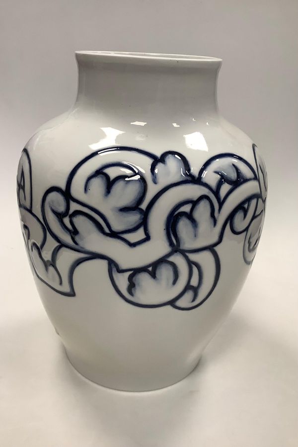 Antique Bing and Grondahl Svend Hammershøi Unique Vase from March 1900
