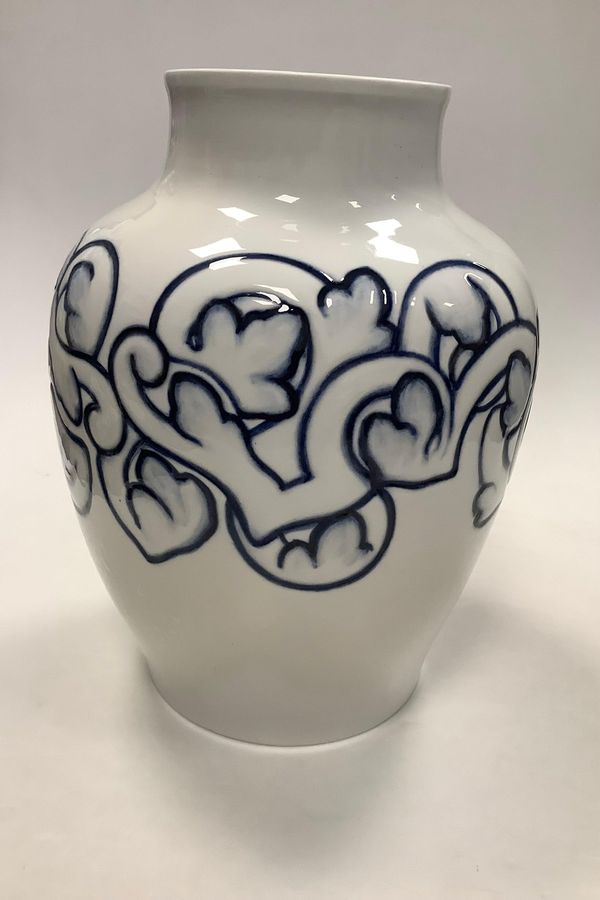 Antique Bing and Grondahl Svend Hammershøi Unique Vase from March 1900