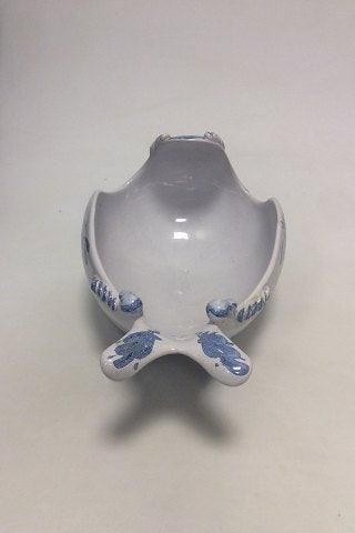 Antique Bjorn Wiinblad Faience salad Bowl as a Bird from 1982 S1