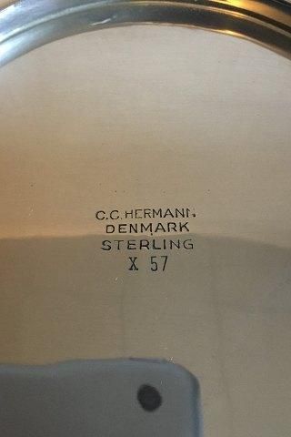 Antique C.C Hermann Sterling Silver Bowl No X 57