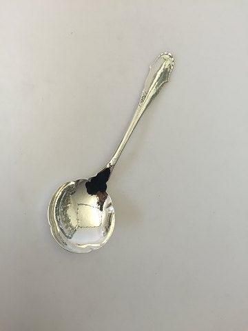 Antique Christiansborg Silver Serving Spoon 23,1cm Svend Toxværd