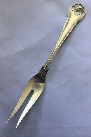 Antique Cohr Saxon Silver Meat Fork