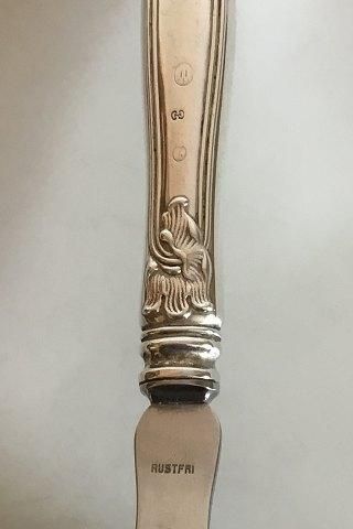 Antique Cohr Gravy Ladle in Silver and Stainless Steel