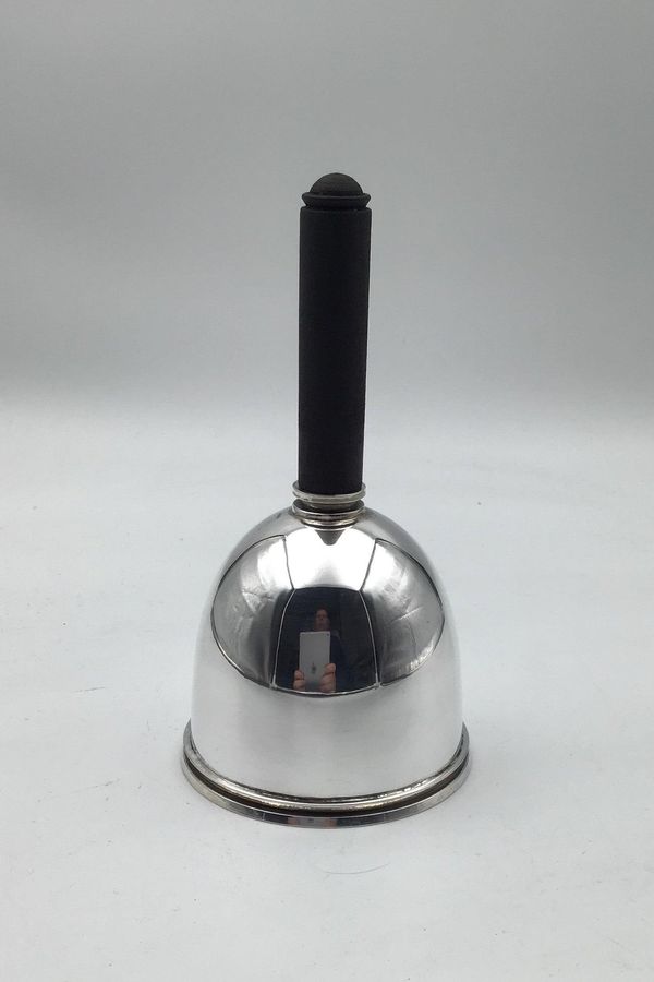 Antique Cohr Silver Table Clock / Conductor's Clock
