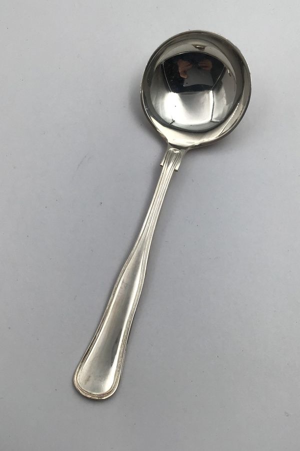 Antique Cohr Silver Old Danish Bouillon Spoon