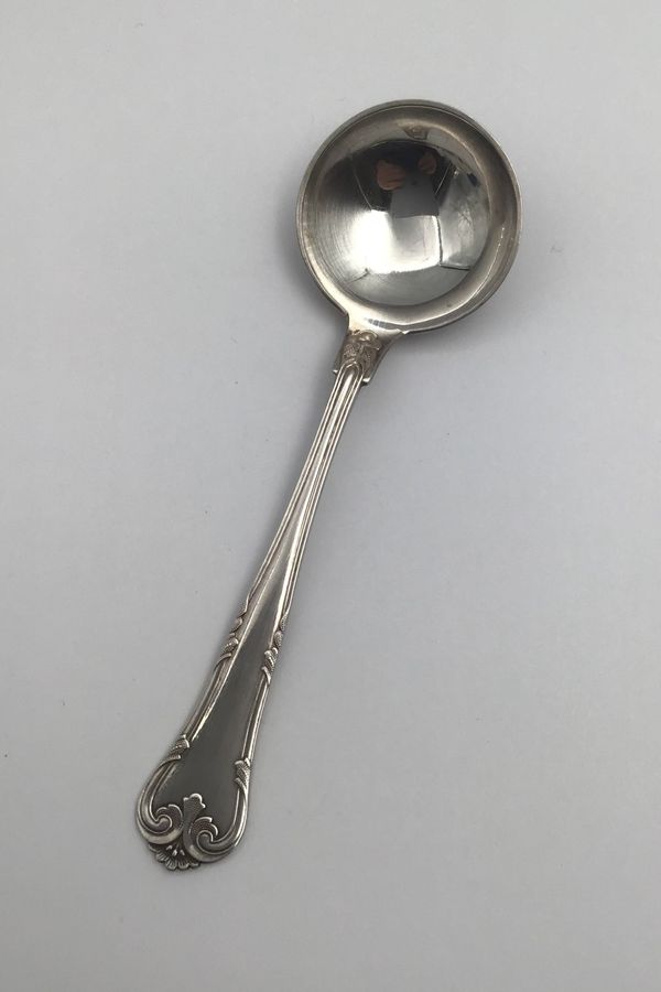 Antique Cohr Silver Herregaard Bouillon Spoon