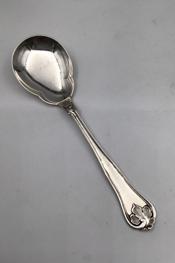 Antique Cohr Silver Saxon Compot Spoon