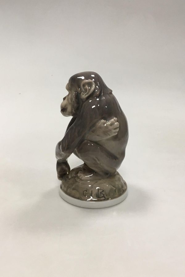 Antique Dahl Jensen Figurine of Ape No 1055