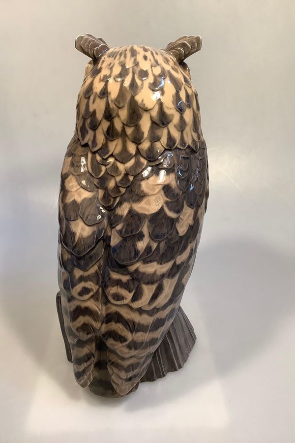 Antique Dahl Jensen Figurine of Owl No 1104