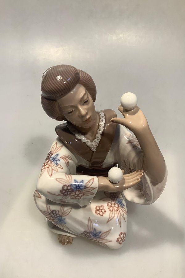 Antique Dahl Jensen Figurine Japanese Juggler No 1326