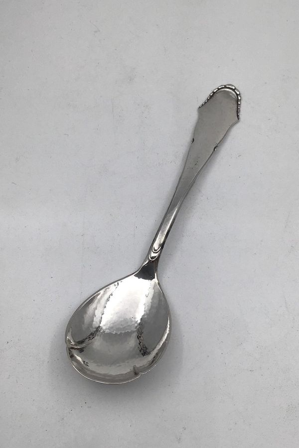 Antique Danish Labour (DTA) Christiansborg Silver Jam Spoon