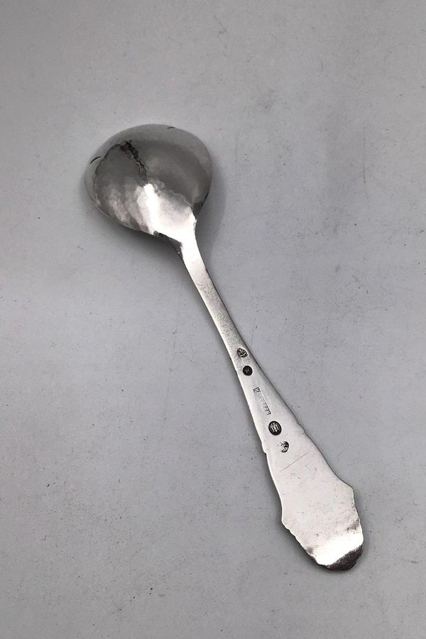 Antique Danish Labour (DTA) Christiansborg Silver Jam Spoon