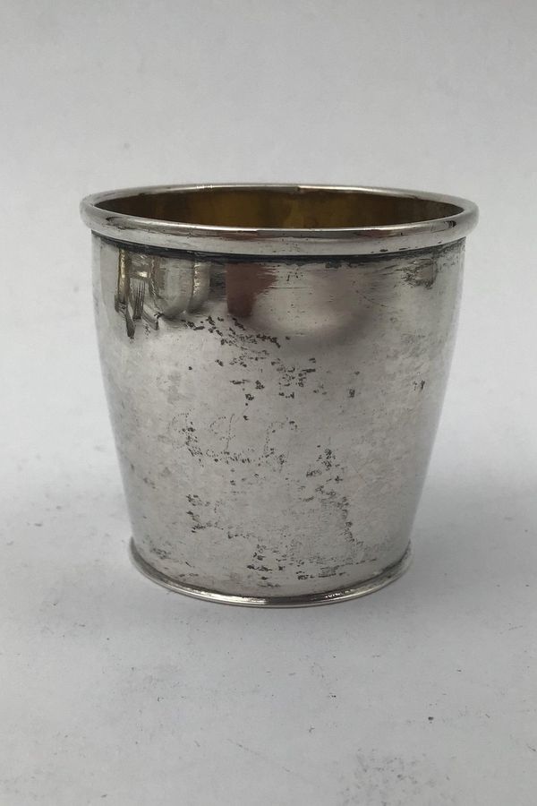 Antique Danish Silver Cup 1797