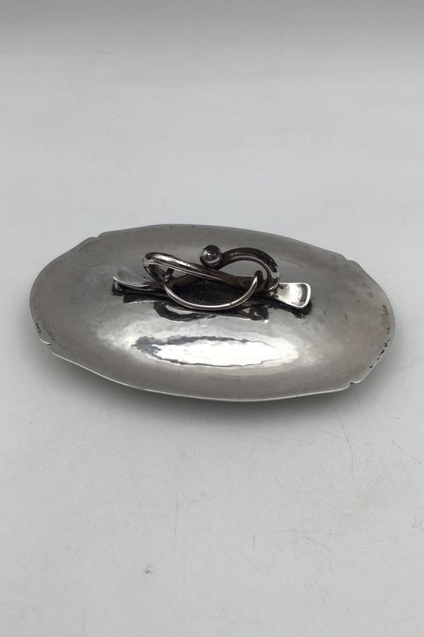 Antique DGH (Dansk Guldsmede-Håndværk) Sterling Silver Lid