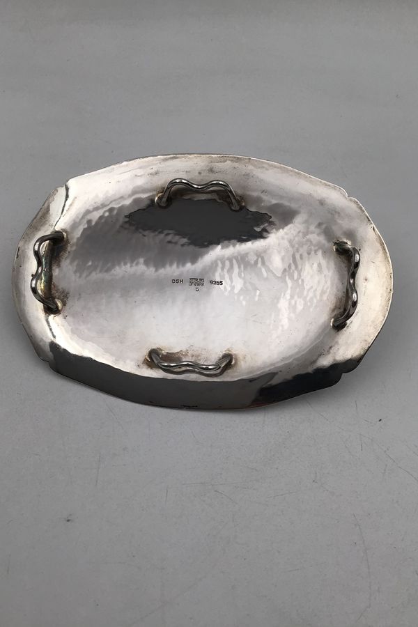 Antique DGH (Dansk Guldsmede-Håndværk) Sterling Silver Lid