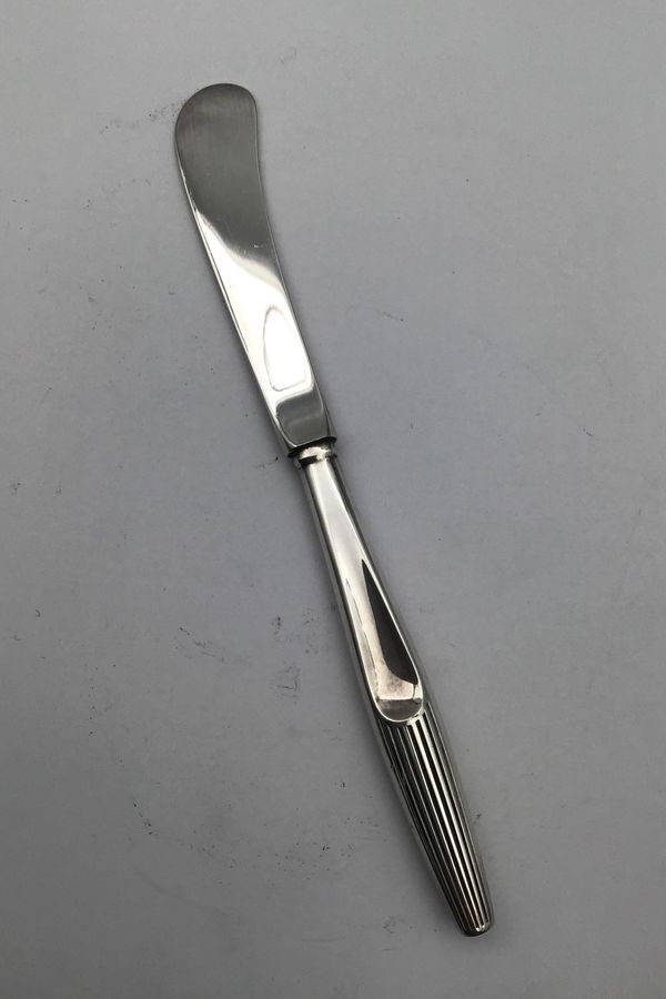 Antique Dragsted Sterling Silver Eva Butter Knife (Full Silver)