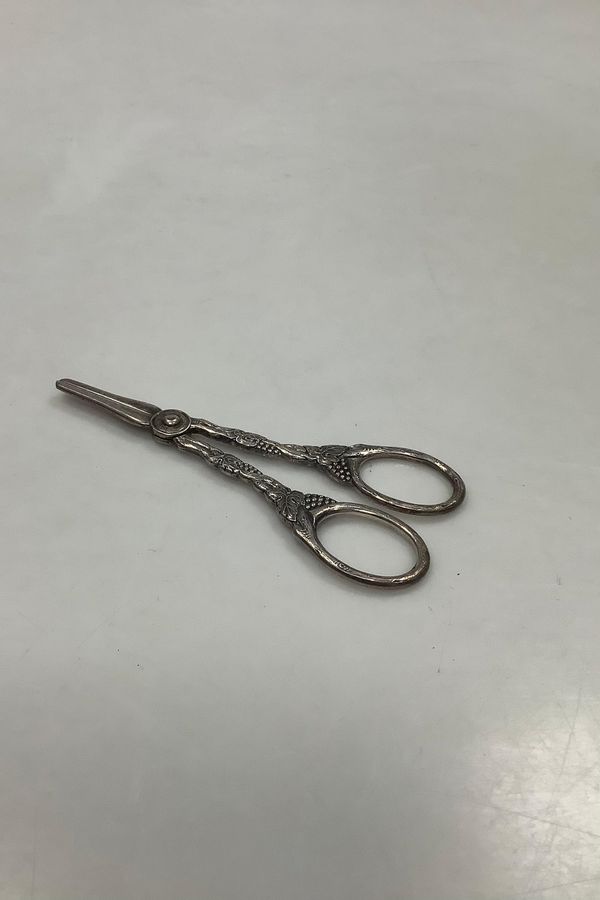 Antique Silver-plated grape shears from Sweden