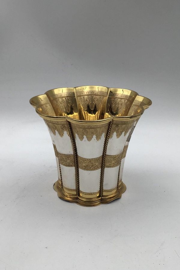 Antique Edvard Andersen Sterling Silver Margrethe Cup