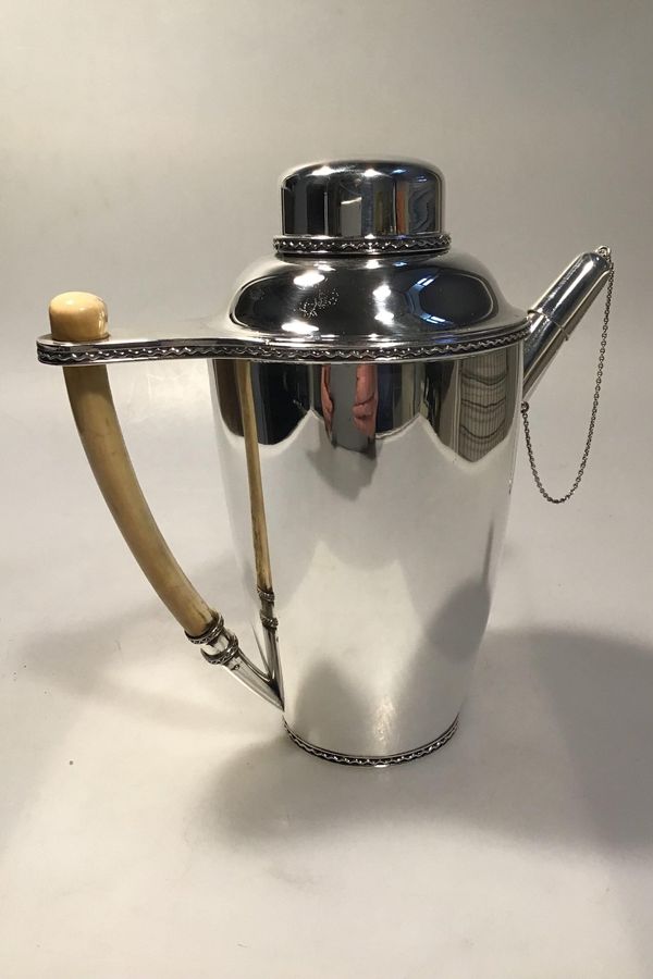 Antique Einer Dragsted Silver Cocktail Pitcher (1951)