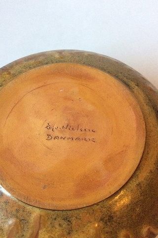 Antique Ejvind Nielsen Stoneware Bowl