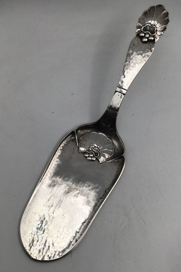 Antique Emil Snedker Silver Art Noveau Serving Spade