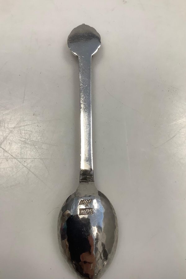 Antique Evald Nielsen / Aage Weimar Silver Coffee Spoon No 3
