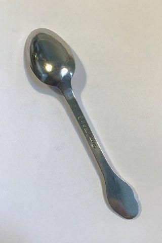Antique Evald Nielsen No 10 Sølv Dessert Spoon