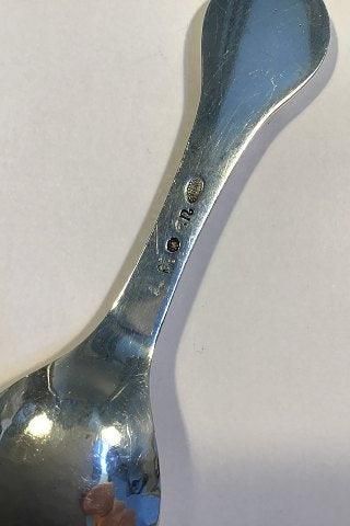 Antique Evald Nielsen No 12 Silver Sugar Spoon (large)