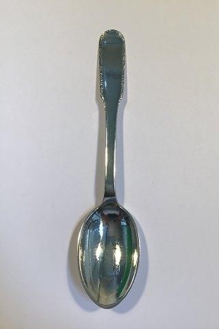 Antique Evald Nielsen No. 25 Silver Dessert Spoon
