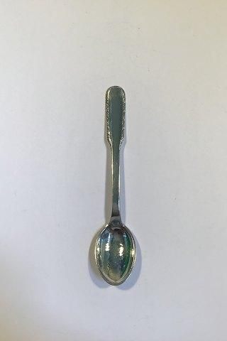 Antique Evald Nielsen No 25 Silver Coffee Spoon