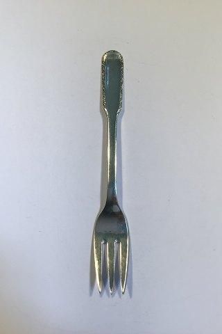 Antique Evald Nielsen No 25 Silver Pastry Fork
