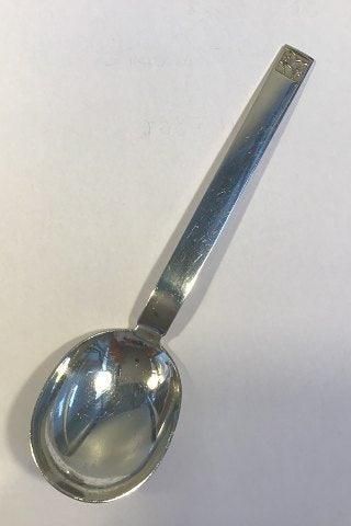 Antique Evald Nielsen Sterling Silver No 33 Serving Spoon