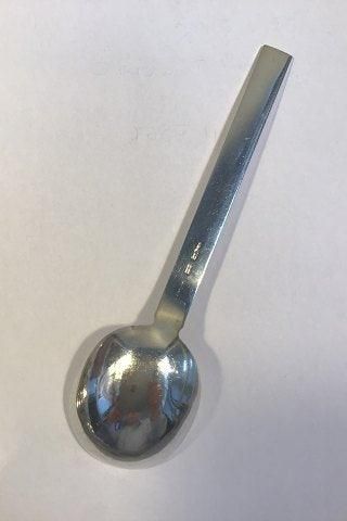 Antique Evald Nielsen Sterling Silver No 33 Serving Spoon